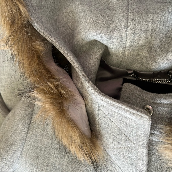 J. Crew Gray Chateau Parka - Picture 5 of 7